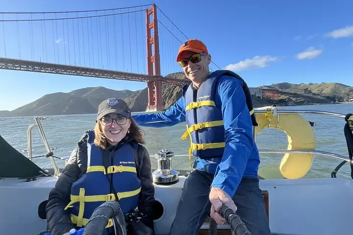 2hr. INTERACTIVE Sailing Experience on San Francisco Bay