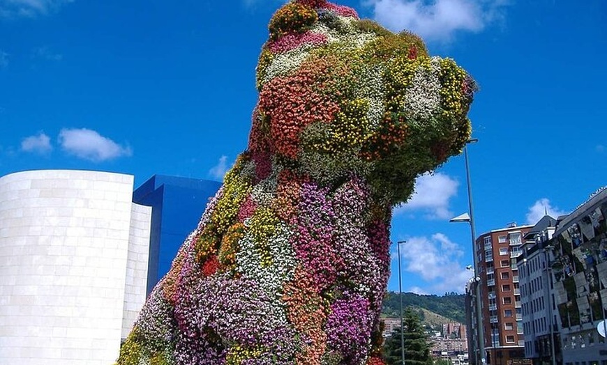 Image 2: Entrada al Museo Guggenheim Bilbao