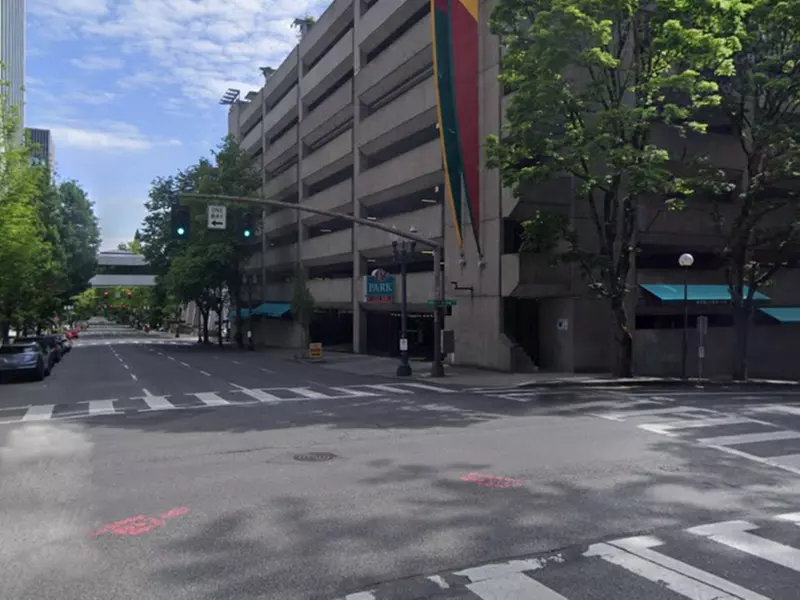 Parking at Auditorium Garage - Upper