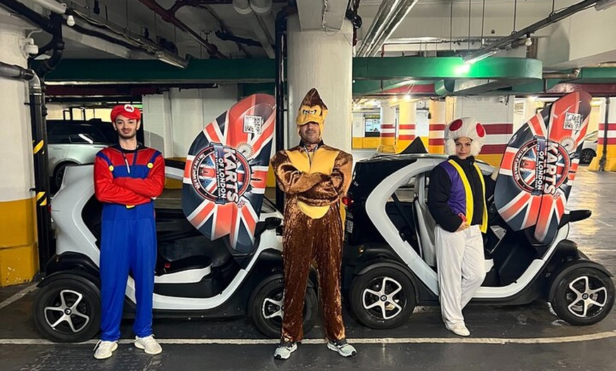 Image 3: The Ultimate Driving Tour, Karting around the Sights of London