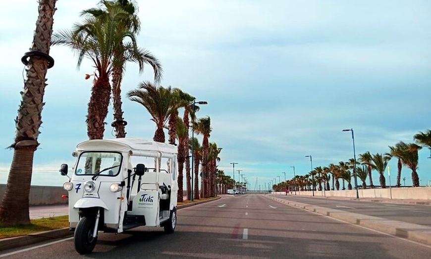 Image 6: Descubre Málaga Tour Privado de 60 Minutos en Tuk tuk