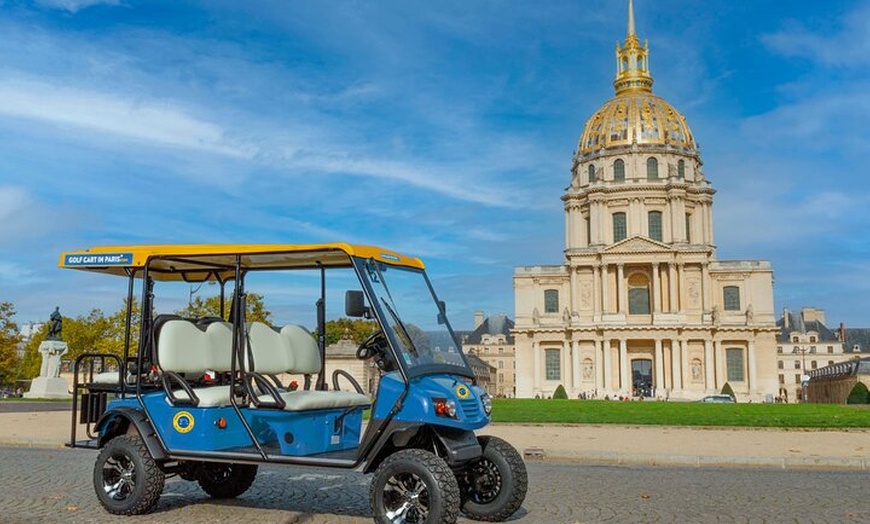 Image 3: Golf Cart in Paris – Visite privée – Prise en charge incluse