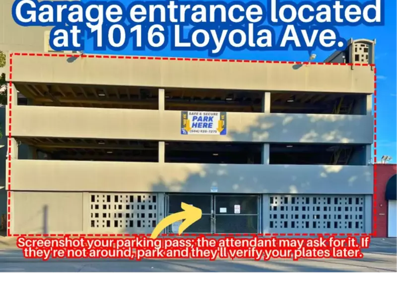 Parking at 1016 Loyola Ave. - Garage Spots