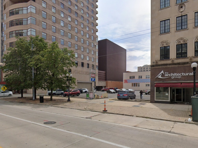 Parking at 125 N. Main St. Lot