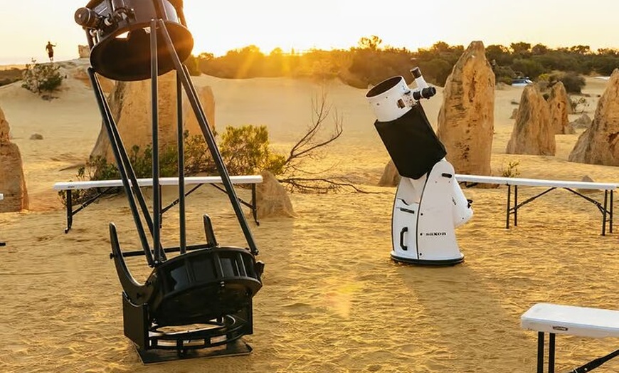 Image 16: Pinnacles Desert Sunset Dinner and Stargazing Tour