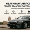 Image 1: Heathrow Airport Taxi To and From London