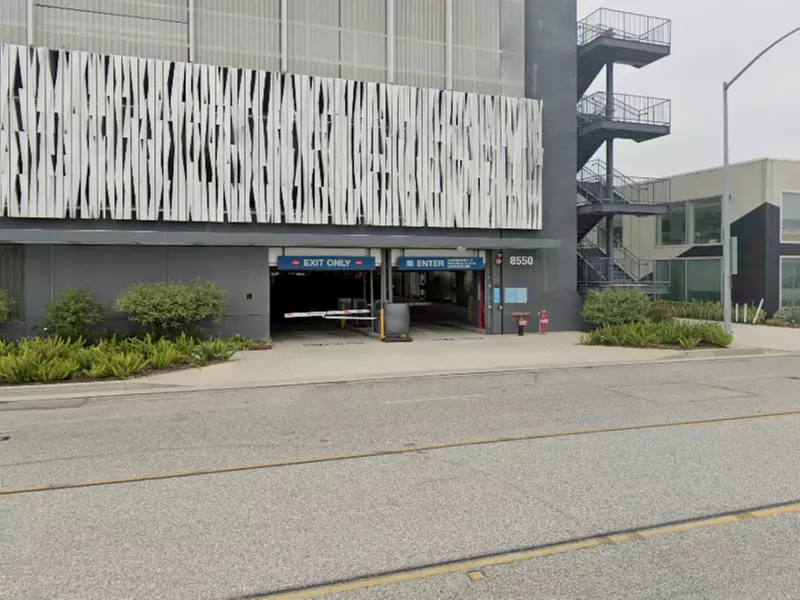 Parking at 8550 Higuera St. Garage