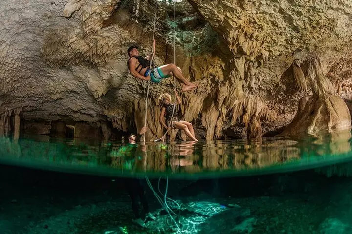 Half-Day Underground River Snorkeling Guided Tour from Cancun