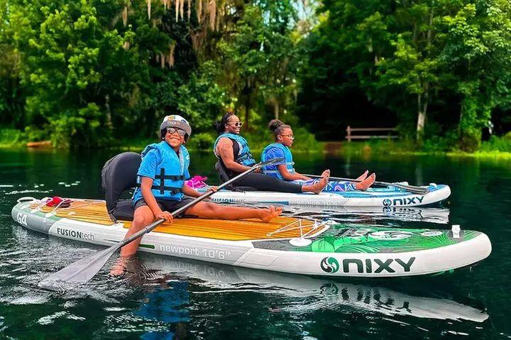 Silver Springs Manatee & Monkeys Paddle Board Tour