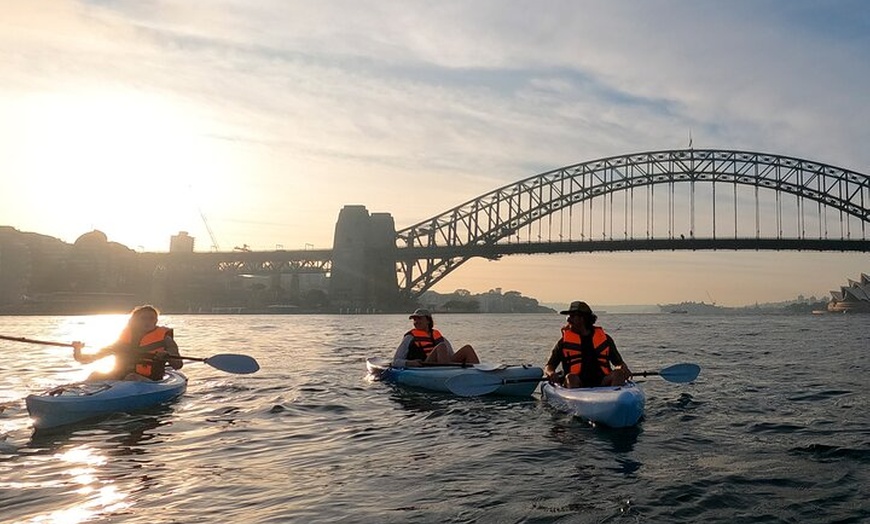 Image 2: Sydney Sunrise Kayak Tour Opera House and Harbour Bridge