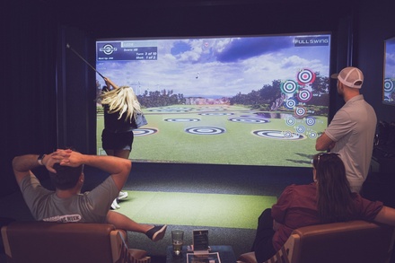 $30 For 1-Hour Rent A Bay Indoor Golf for Up To 2 People (Reg. $60) - Swing Away Golf Club