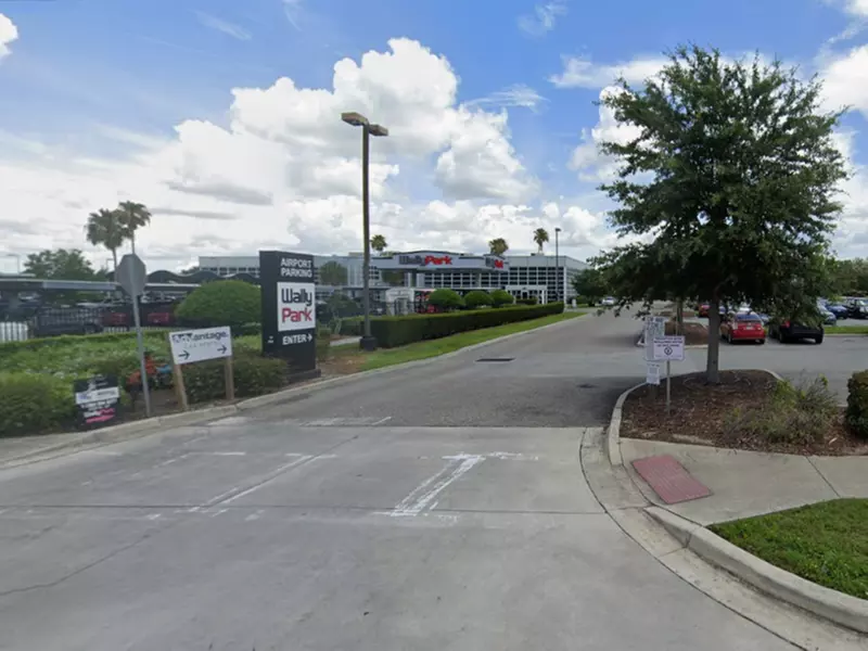 Parking at WallyPark MCO