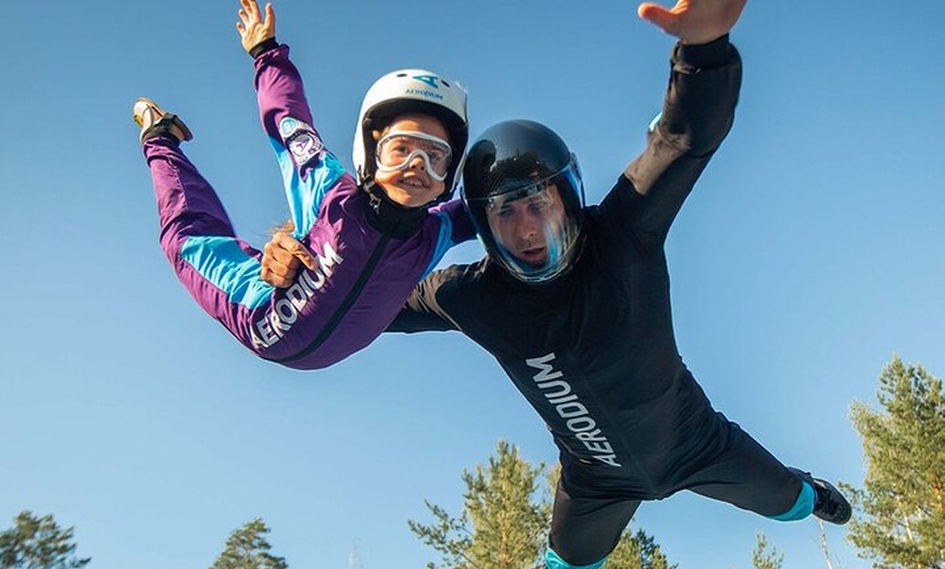 Image 4: Outdoor Wind Tunnel Skydiving Experience in Kent