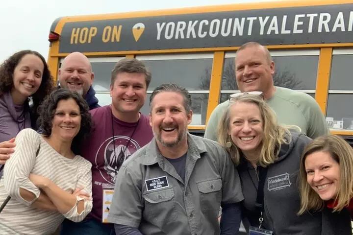 Guided Brewery Tour of York County on the Brew Bus