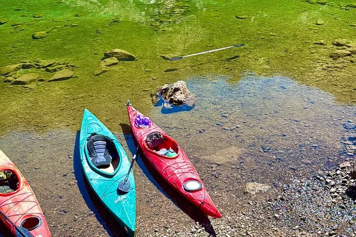 Hoover Dam Kayaking Trip, 6 Hot Springs, 6 Caves, 4 Waterfalls