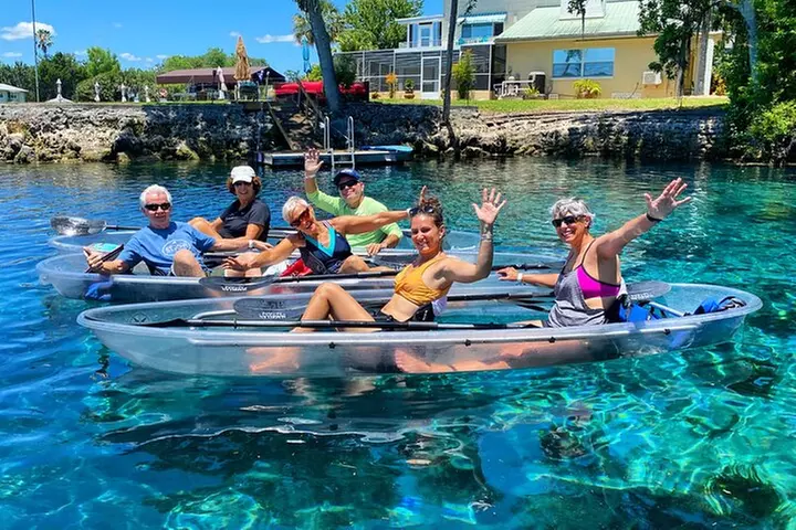 Crystal River Three Sisters Springs and Manatee Clear Kayak Tours