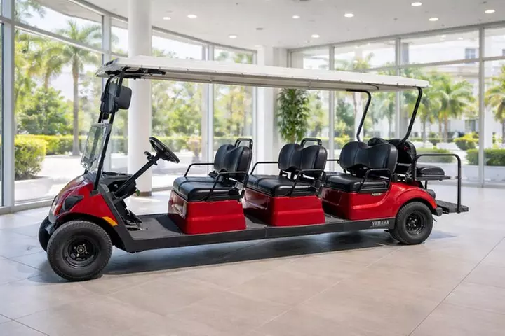 Eight Passenger Gas-Powered Cart Rental in St. Augustine