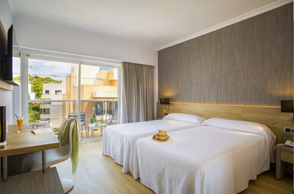 ✈ IBIZA | Talamanca - Hotel Simbad Ibiza & Spa 4*, 3 nuit - Vue pan...