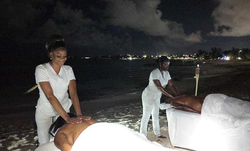 Image 9: Private Beachfront Massage in Nassau Bahamas with Transportation