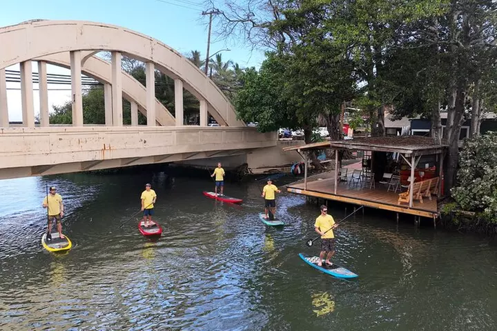 Haleiwa River Paddle Board Rental with Blue Planet Adventure Co.