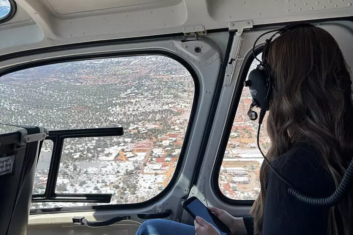 Mogollon Rim Sunset 80 Miles Sedona Helicopter Tour - Second Medium