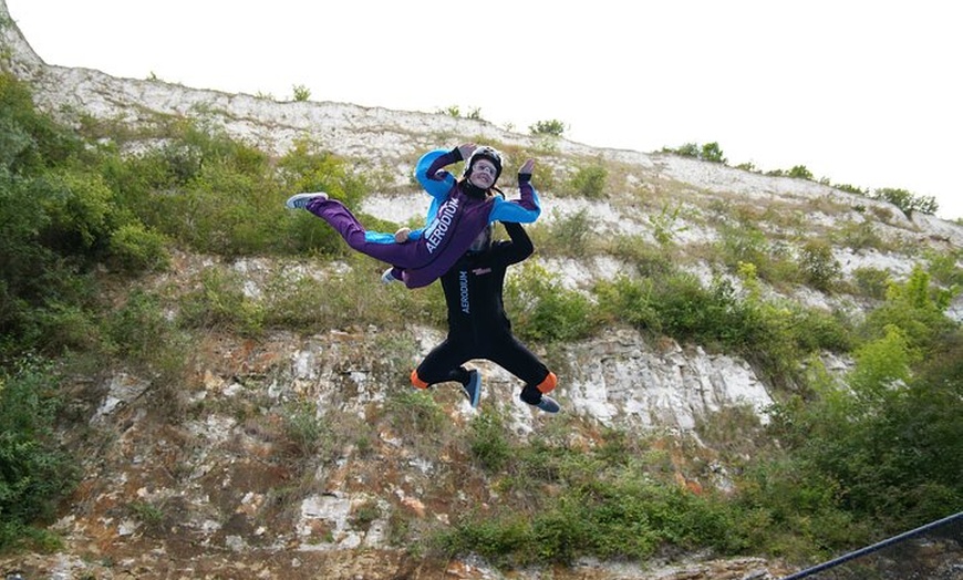 Image 7: Outdoor Wind Tunnel Skydiving Experience in Kent