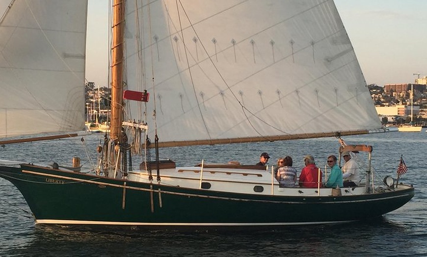 Image 2: Sunset and Afternoon Sailing Tours Aboard A Vintage Yacht