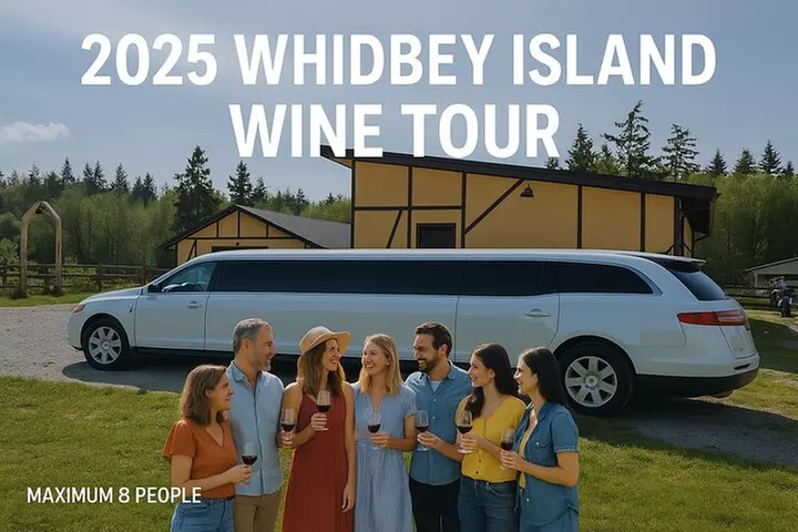 Private Wine Tour on Whidbey Island, WA 7hrs - Primary Image