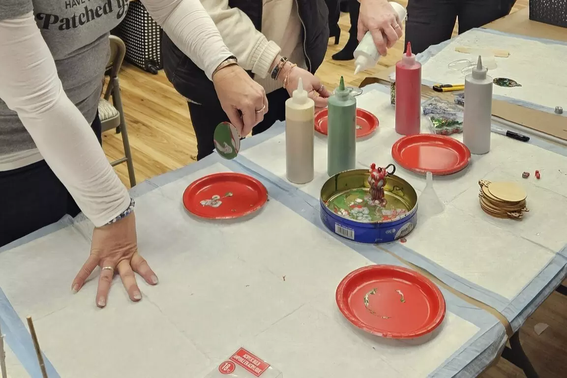 $65 For Fluid Art Canvas Painting For 2 People (Reg. $130)