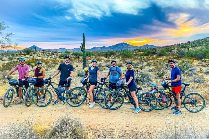 Arizona Desert Guided E-Bike Tour
