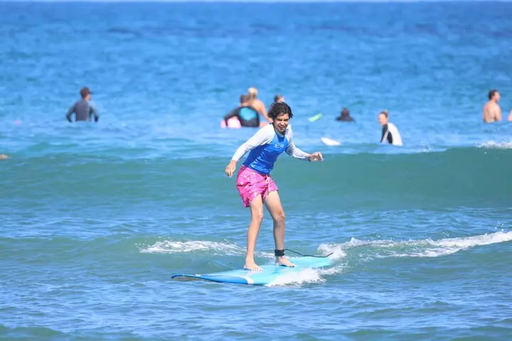 Group Surf Lessons for beginners on the North Shore of Oahu