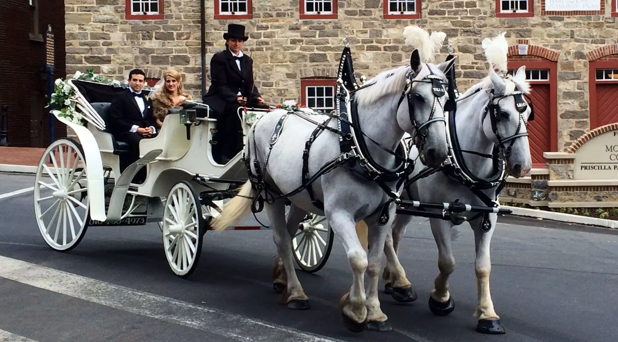 Valentines Day Vis-a-Vis Bethlehem Private Carriage Ride - Primary Image