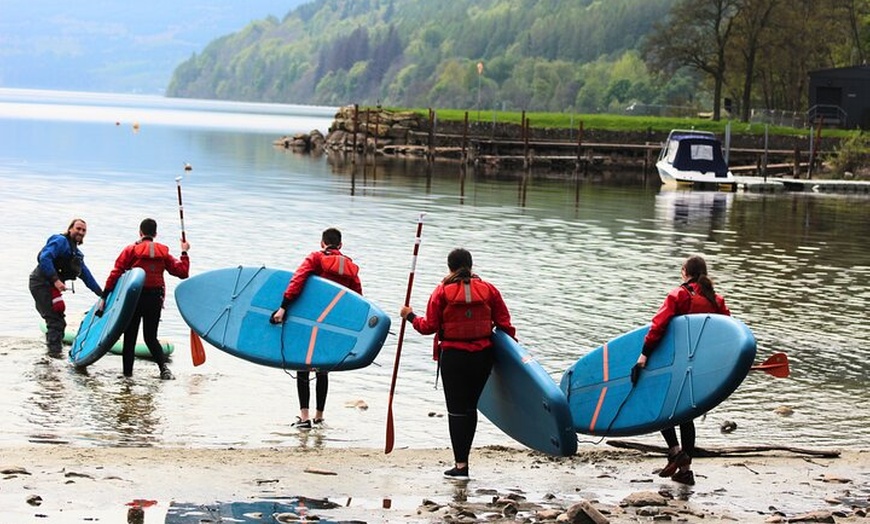 Image 5: Stand Up Paddle Boarding in Aberfeldy