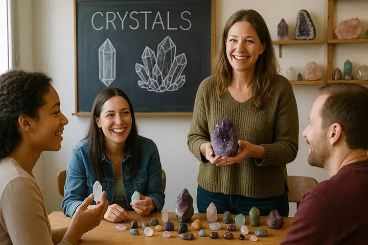Make Your Own Crystals and Aromatherapy Class - Second Medium