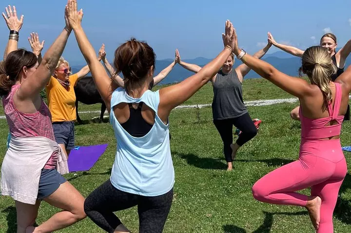 Mountaintop Yoga & Meditation Hike in Asheville