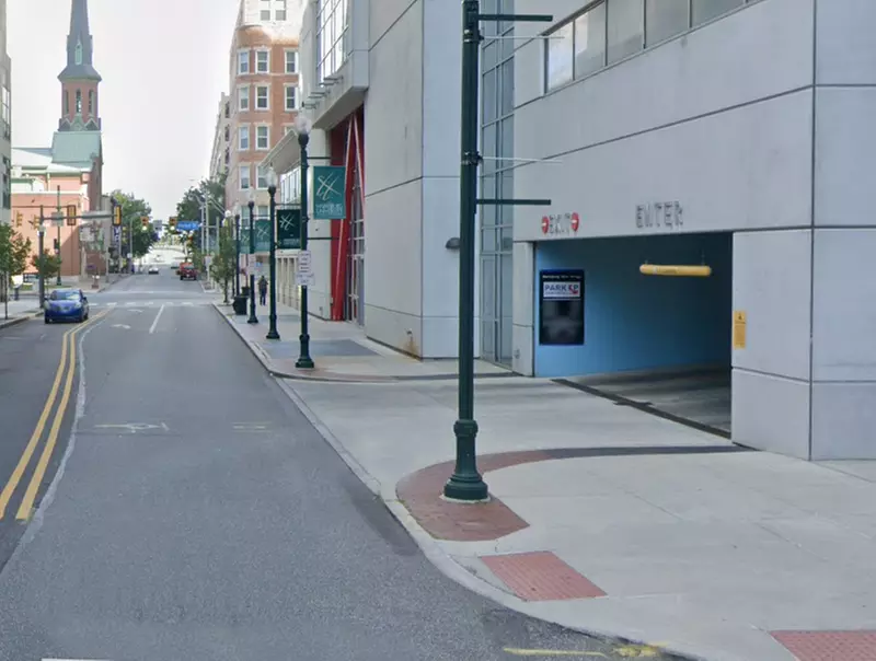 Parking at Harrisburg University Garage