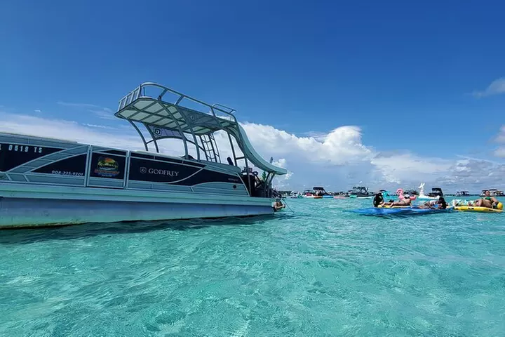 Private Crab Island Party by Boat