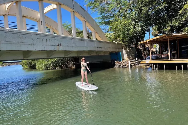 Haleiwa River Paddle Board Rental with Blue Planet Adventure Co.