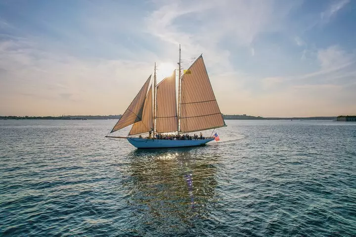 Sunset Windjammer Cruise Along the Coast of Portland Maine - Second Medium