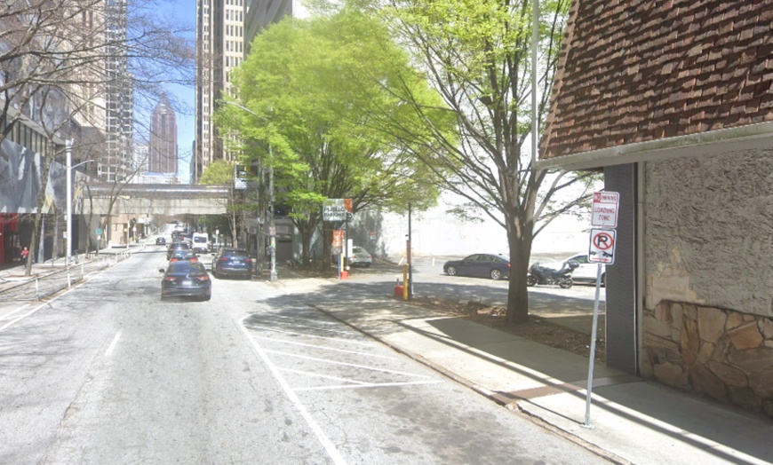 Image 1: Parking at Peachtree Center Lot