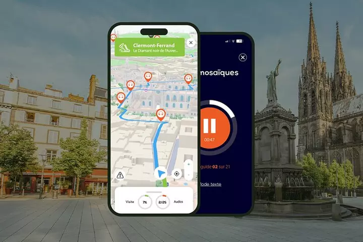 Clermont-Ferrand Visite audioguidée à pied 2h10 et 21 audios - Primary Image