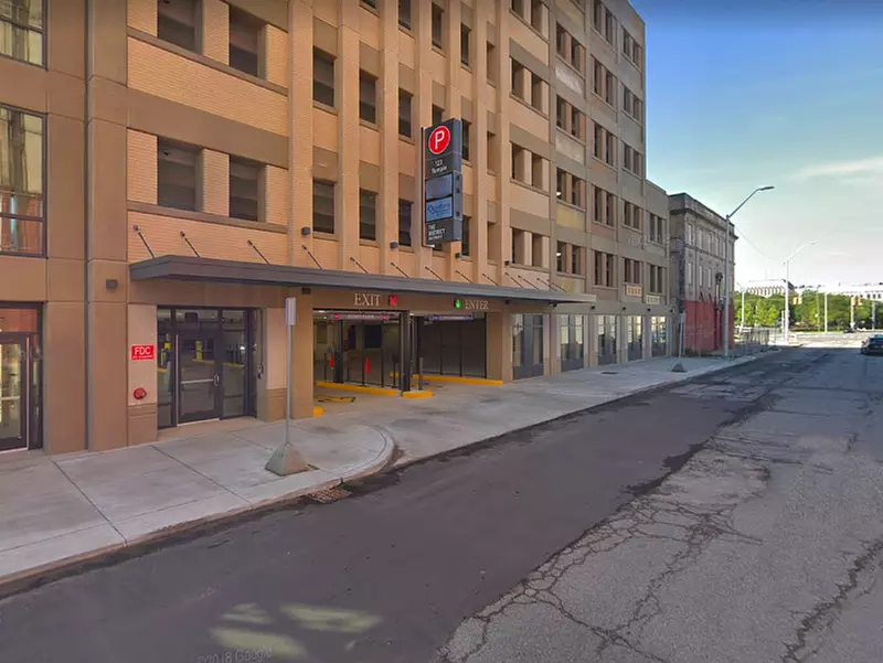 Parking at Temple West Garage