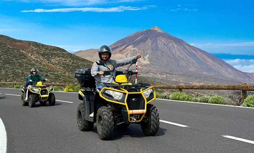 Image 1: Puerto de la Cruz: Vive el Teide en Quad – Por la mañana o Sunset