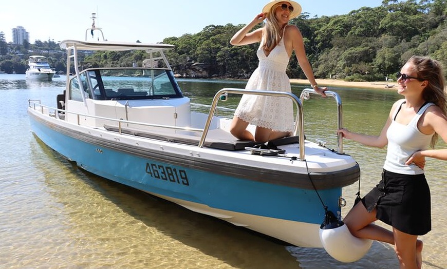 Image 3: Luxury Self Drive Boat Hire Sydney Harbour