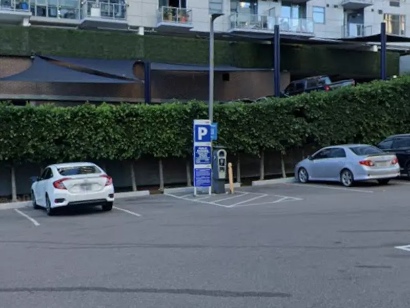 Parking at 801 B St. Lot