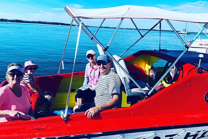 6 Person Half Cabin Boat Rental - 2 hour hire - Primary Image