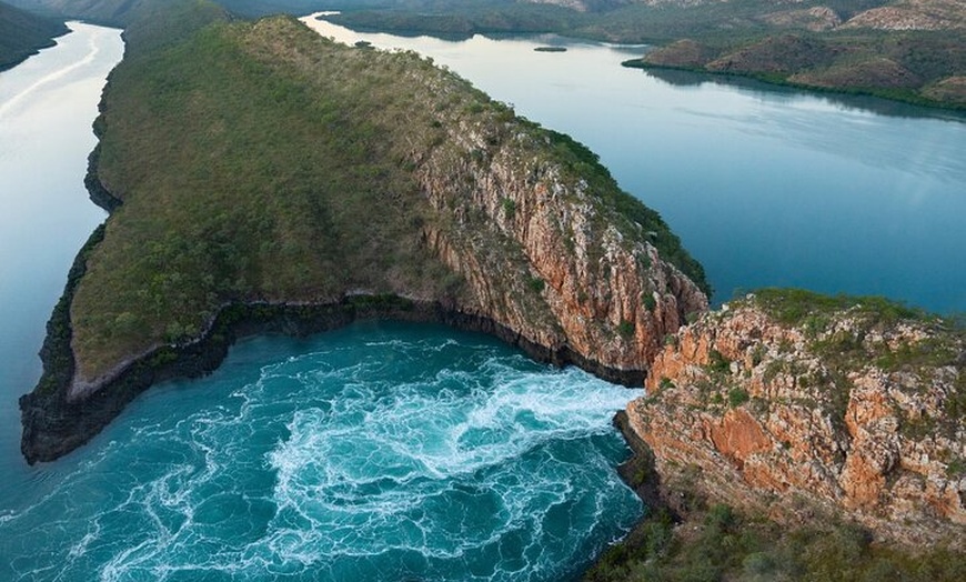 Image 2: Horizontal Falls Helicopter Adventure from Broome