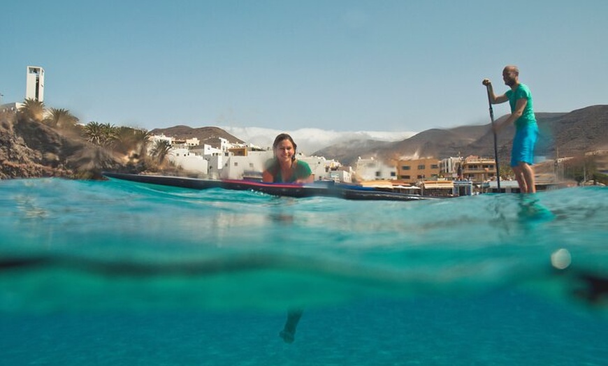 Image 22: Curso de iniciación al SUP en la pintoresca bahía de Morro Jable