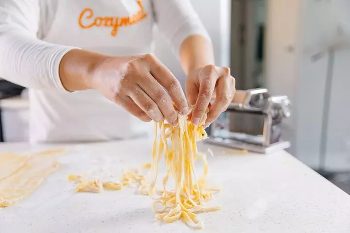 Seafood & Handmade Pasta Class in Central Philadelphia (4-Course)