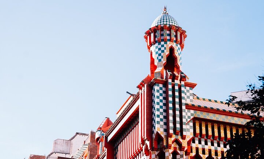 Image 3: Entrada a la Casa Vicens de Barcelona Gaudí